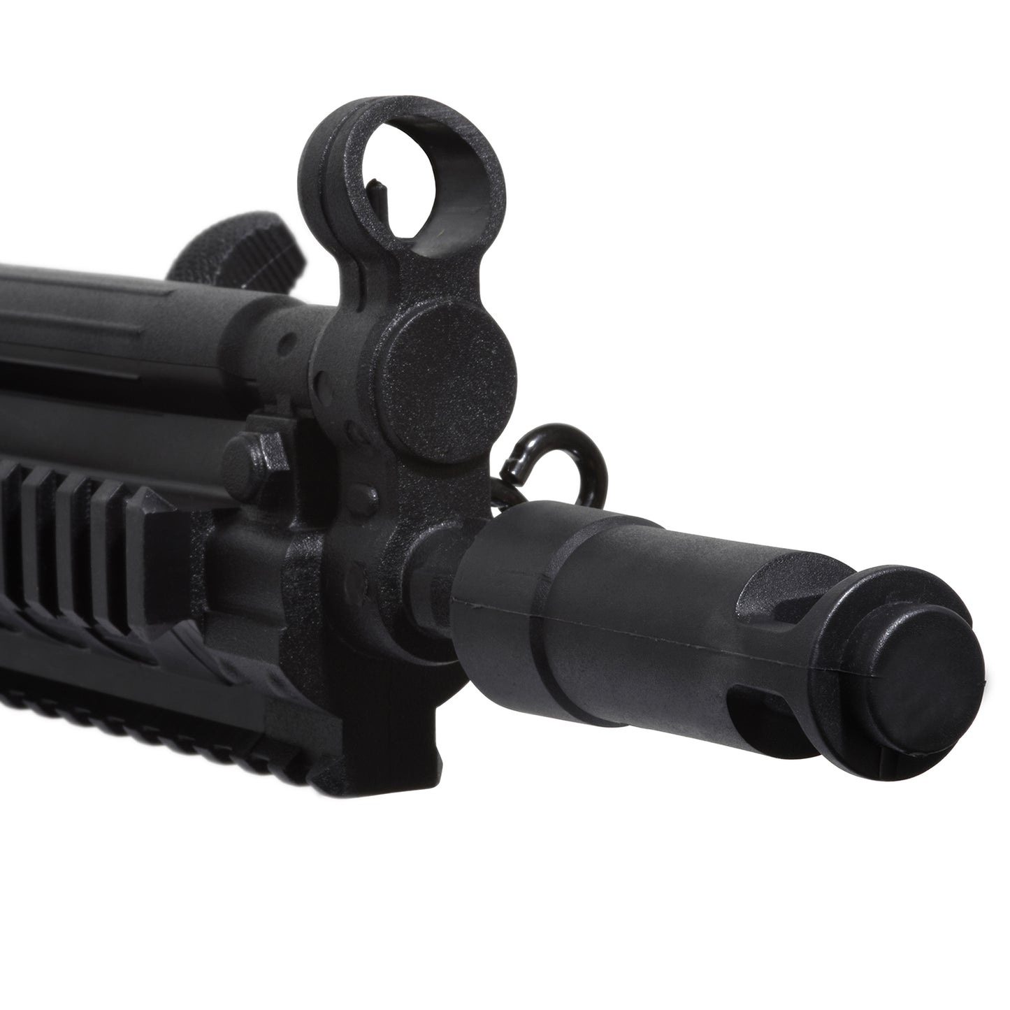 Realistic TP Rubber Sub Machine Training Gun : Black ( E433) 33"