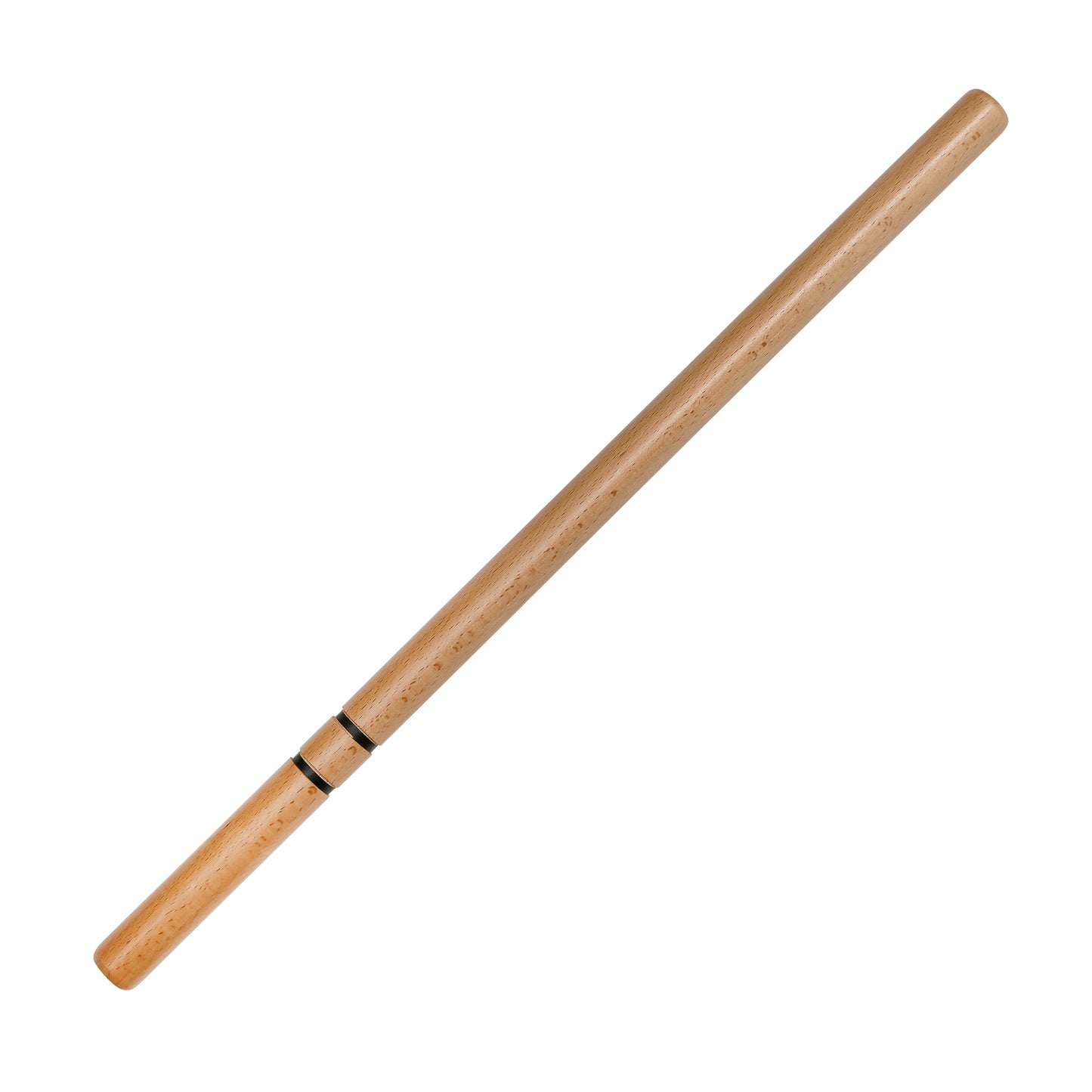 Escrima Stick White Oak W/ 2 Black Stripes