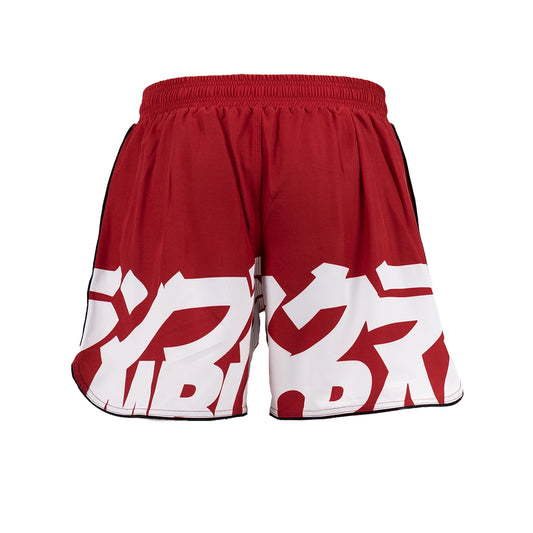 Scramble Baka Grappling Fight Shorts - Red