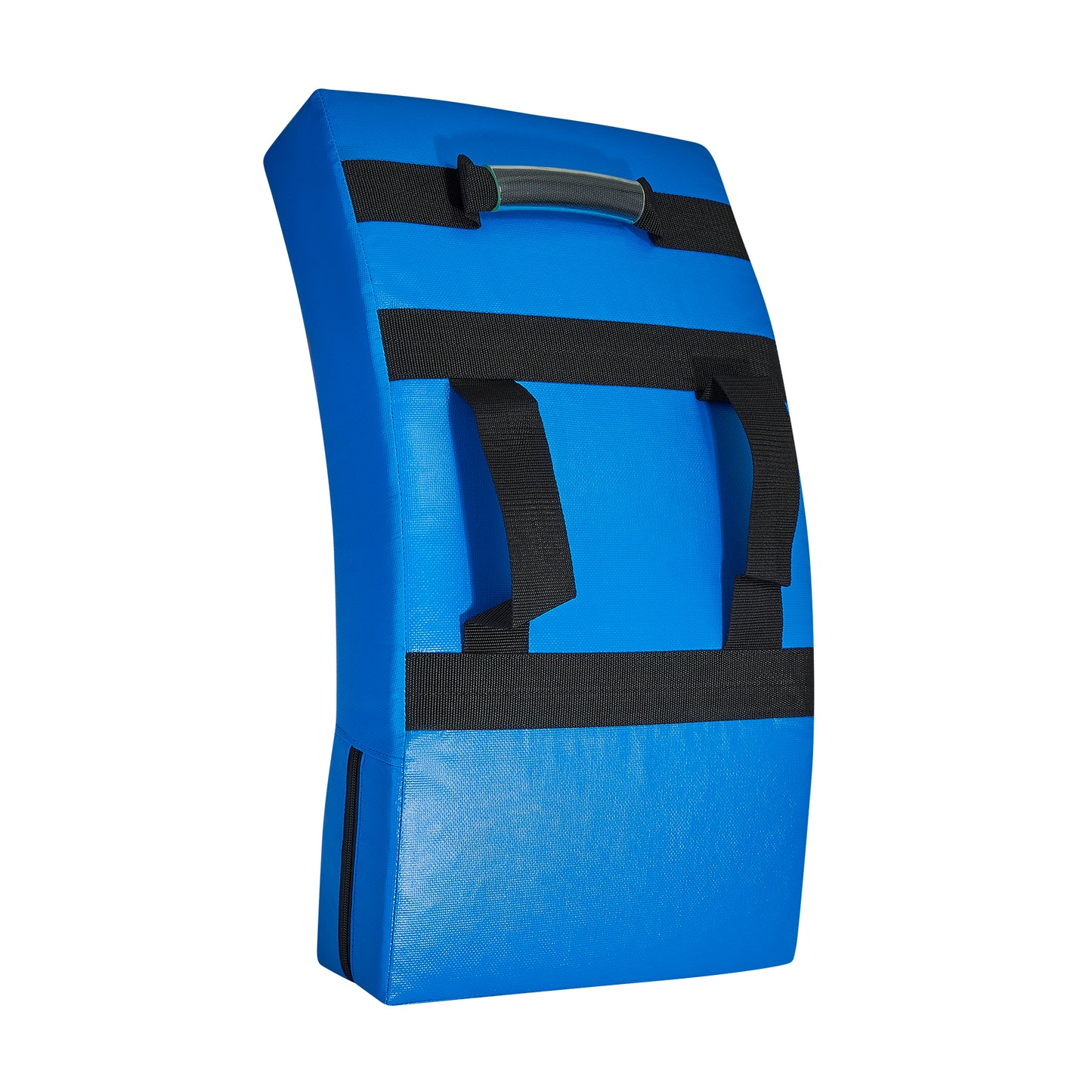 Deluxe Vinyl Blue Curved Shield - Medium