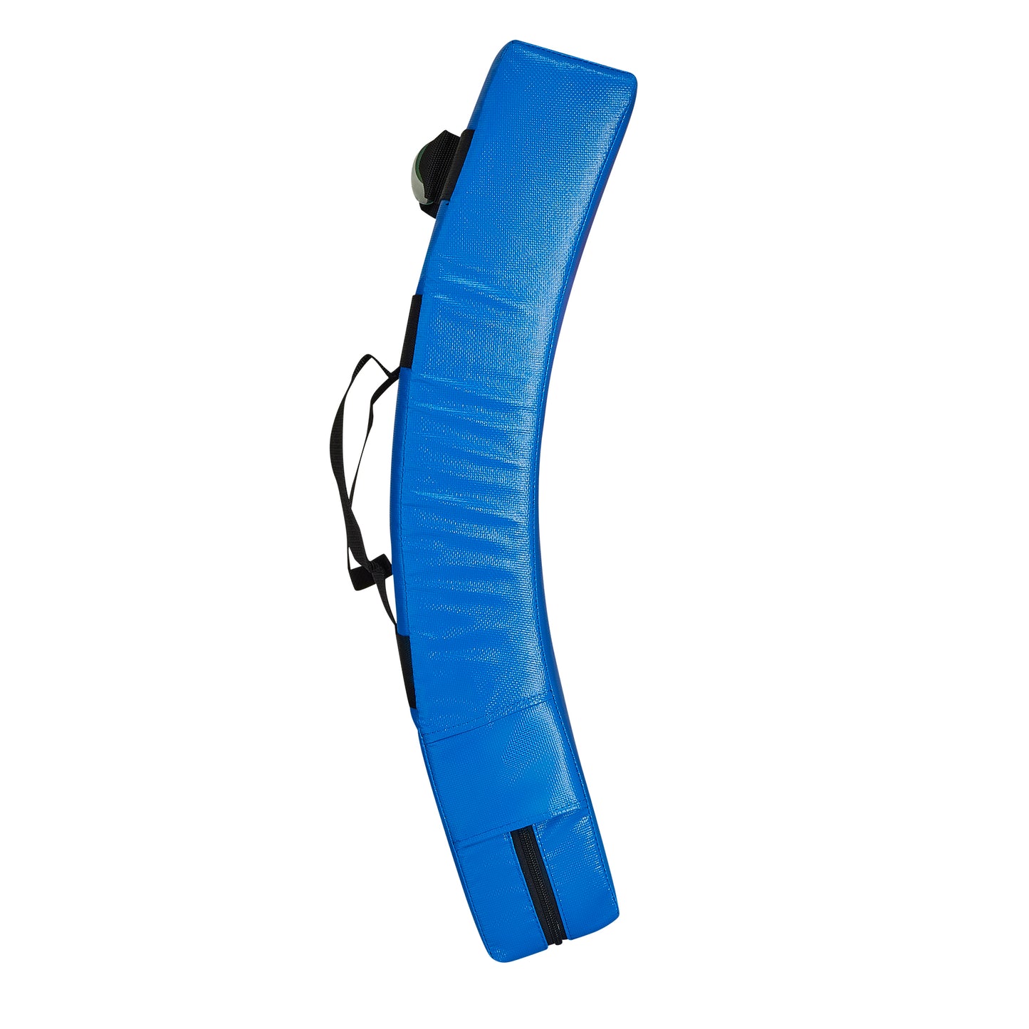 Deluxe Vinyl Blue Curved Shield - Medium