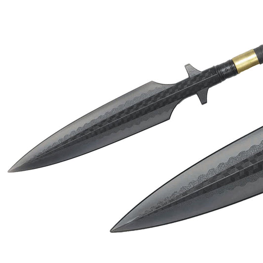 Black Polypropylene Full Contact Spear - S010 - Spear Head