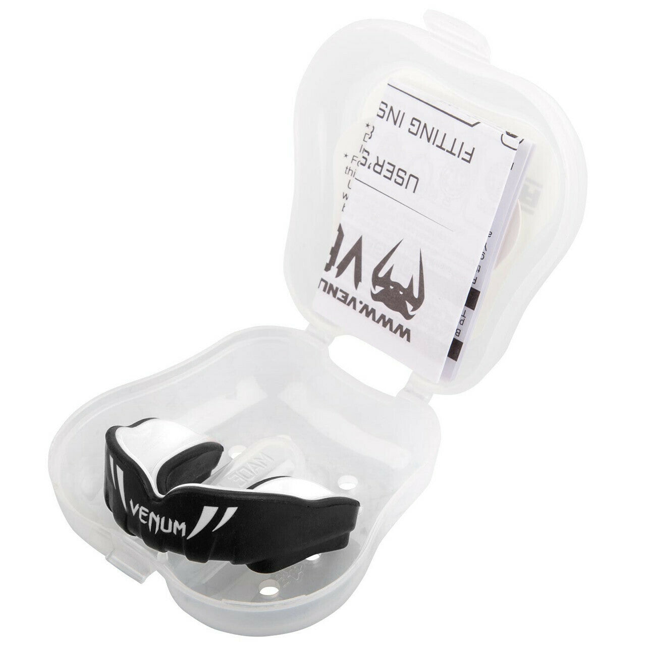 Venum MMA "Challenger Kids" Gel Mouthguard - Black/Red