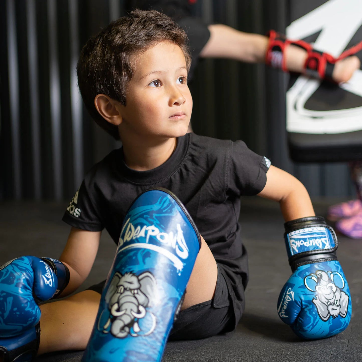 8 Weapons Kids Jipe Muay Thai Boxing Gloves