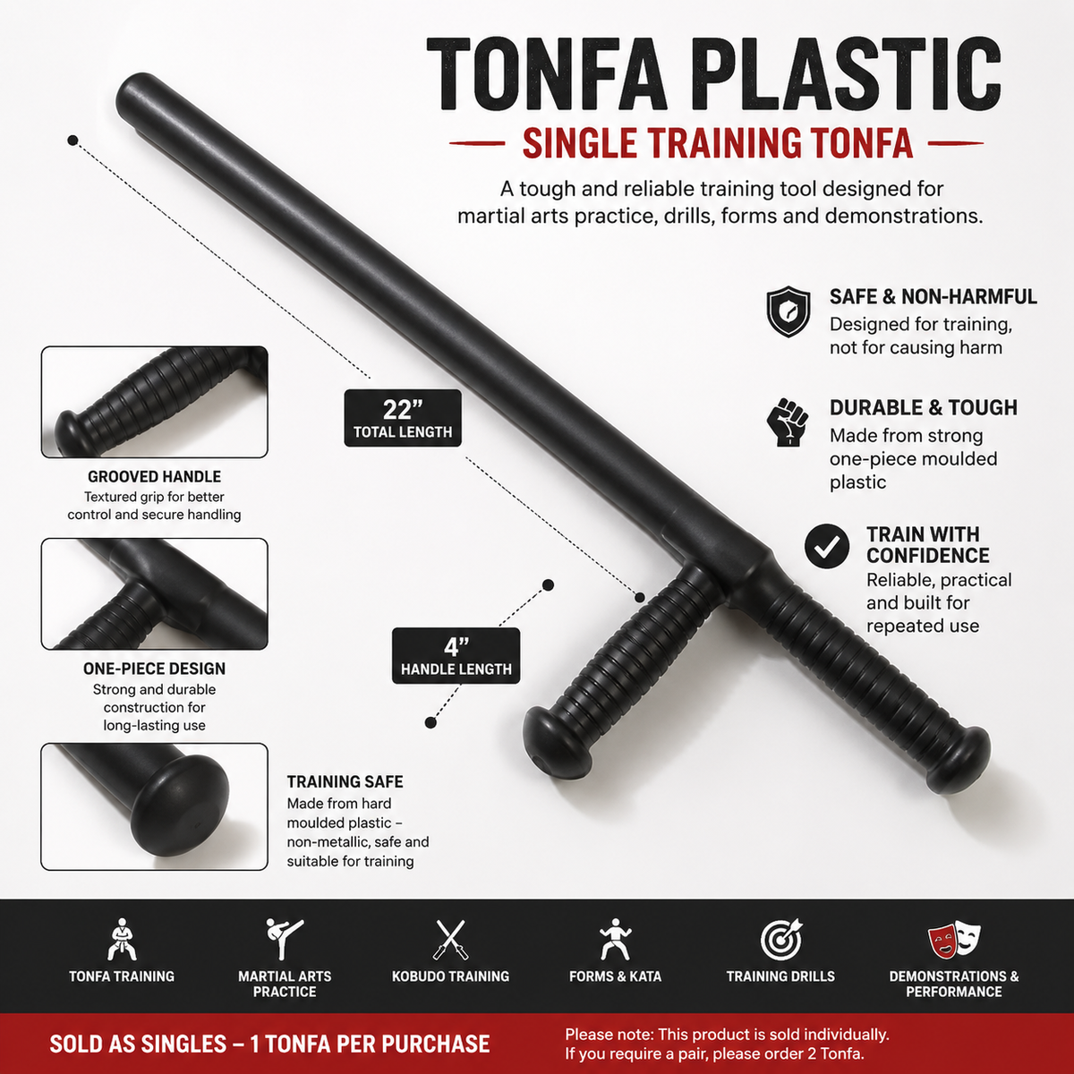 Tonfa Plastic - Singles