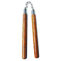 Deluxe Red Oak Carved Dragon Nunchucks B.B - C117
