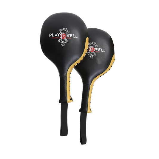 Boxing Pro "Champion Series" Leather Punch Paddles  - Pair