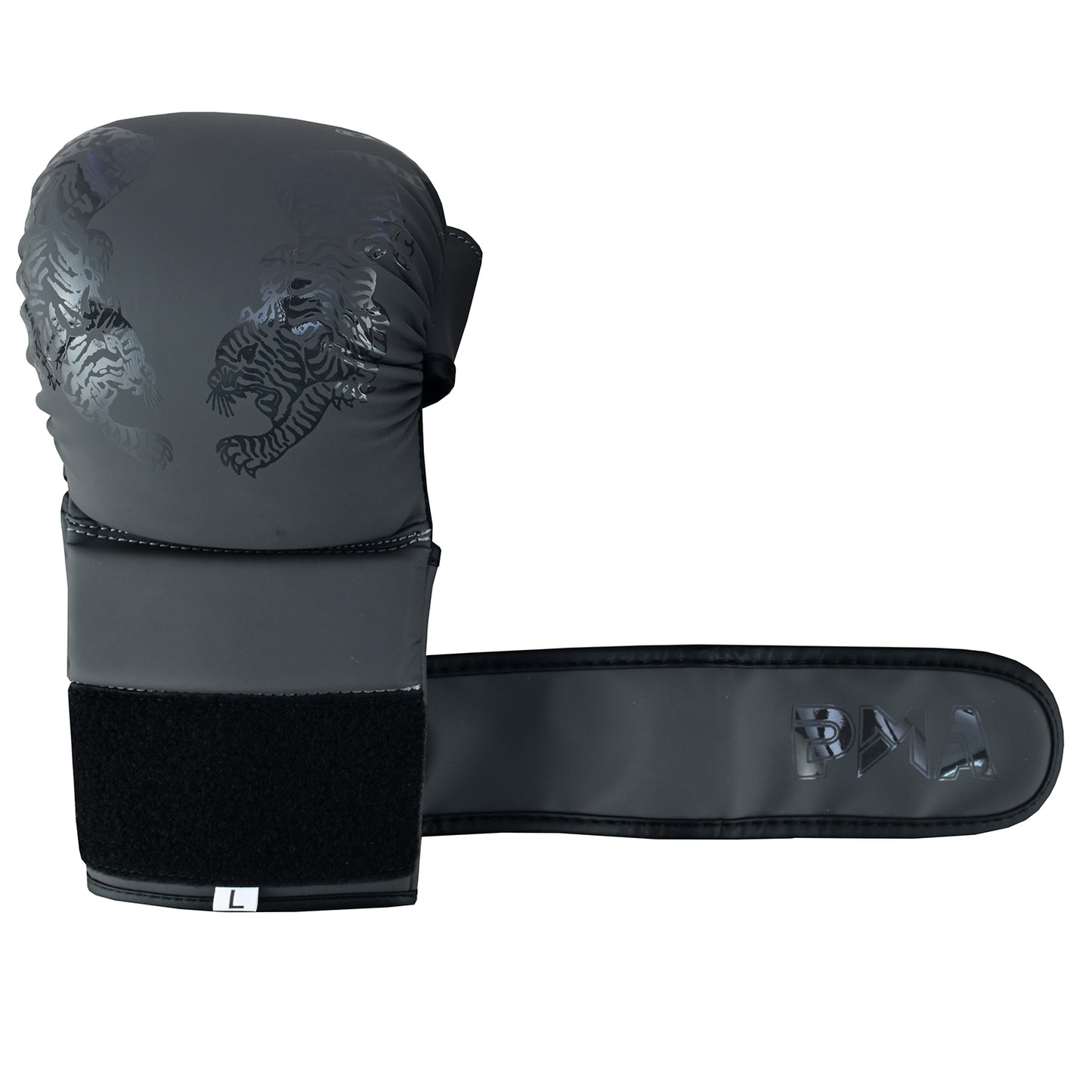 Playwell MMA "Twin tiger" 7oz Sparring Gloves - Grey