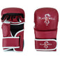 Playwell MMA "Maroon Series" 7oz Leather Sparring Gloves -