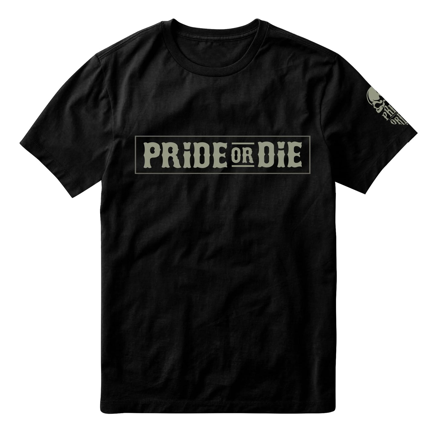 Pride or Die Mayans V2 Fight Club T Shirt - Black