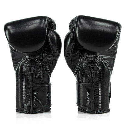Fairtex BGVG3 X Glory Leather Black Boxing Gloves  - NEW