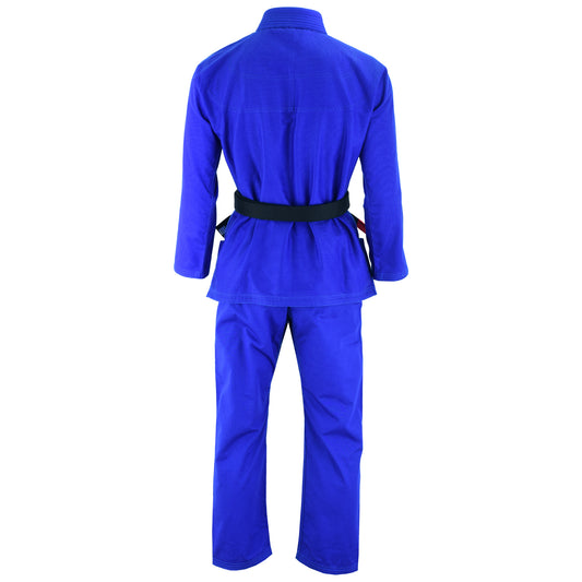 Playwell Adults Mens Pro Elite BJJ Jiu Jitsu Gi - Blue