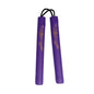 NR-00P2c: Nunchaku Foam Purple W/ Cord - 8"