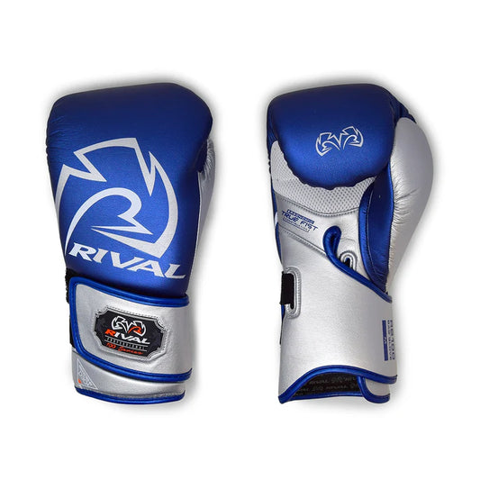 Rival RB100 Professional Bag Gloves  - Blue/Silver