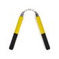 NR-031P: Foam Nunchaku with Metal B/Bearing. Yellow / Black