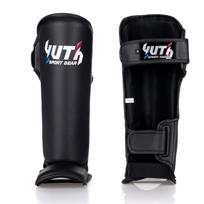 Yuth Signature Muay Thai Shin Pads - Black
