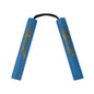 NR-002: 8 Inches Blue Nunchaku Foam with Cord