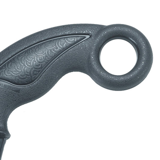Black Polypropylene Combat "Karambit" Training Knife
