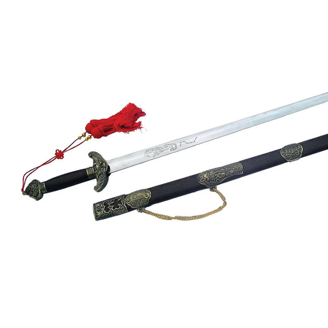 Antique Tai Chi Sword - (D490-B7)