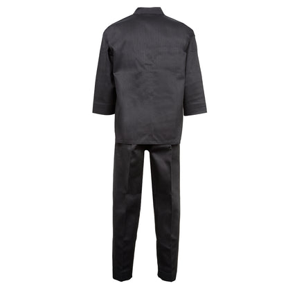 Elite Black V neck Pull Over Diamond Uniform - Adults