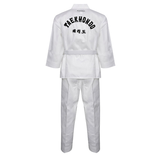 Korean Ultimate Taekwondo Uniform: White V-Neck