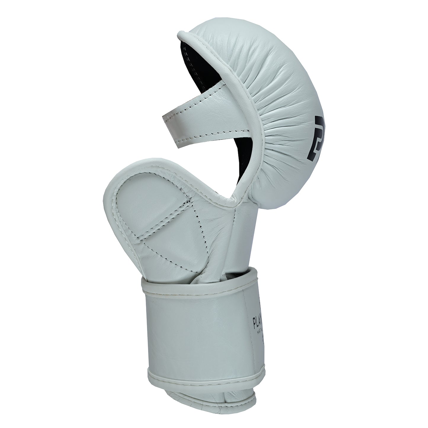 Playwell MMA Sparring 7oz Fight Gloves - Ice White