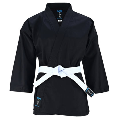 Adults Karate Cotton Suit - Black 8.5oz