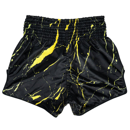 Fairtex  Muay Thai Fight Shorts Black - Marble