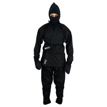 Adults Ninja Uniform - Black 10oz