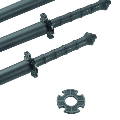 Black Polypropylene Foam Padded Chanbara Sword
