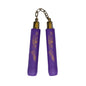 NR-00P8: Nunchaku Foam Purple W/ Chain - 8"