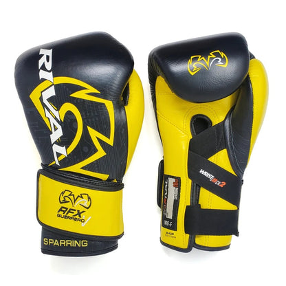 RIVAL RFX- Guerrero Sparring Gloves P4P Edition - Black/Yellow