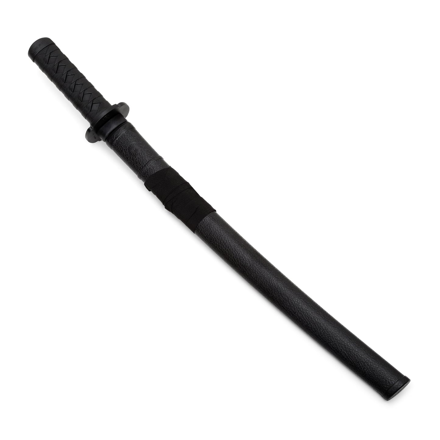 Black Polypropylene Wakizashi ( Shoto ) W/ Scabbard