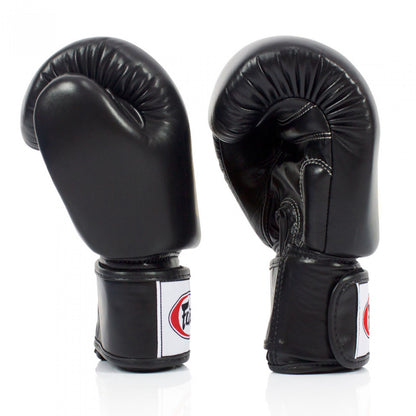 Fairtex BGV19 Deluxe Tight Fit Sparring Gloves - Black