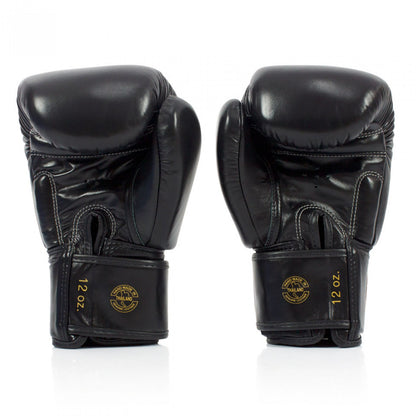 Fairtex BGV19 Deluxe Tight Fit Sparring Gloves - Black