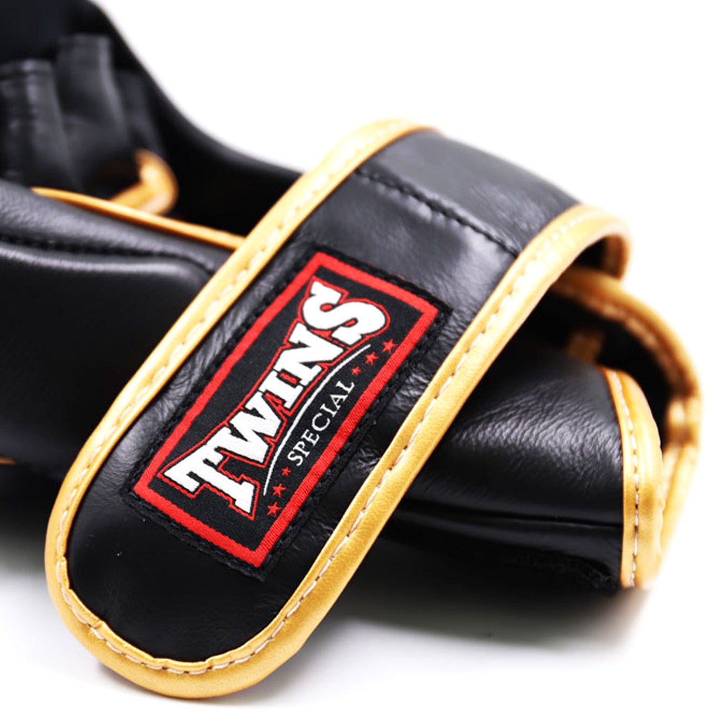 Twins Special GGL14 MMA Sparring Gloves - Black-Gold